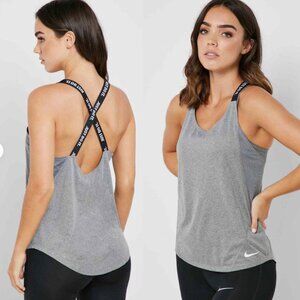 CRISCROSSED NIKE GYM TANK - SIZE S